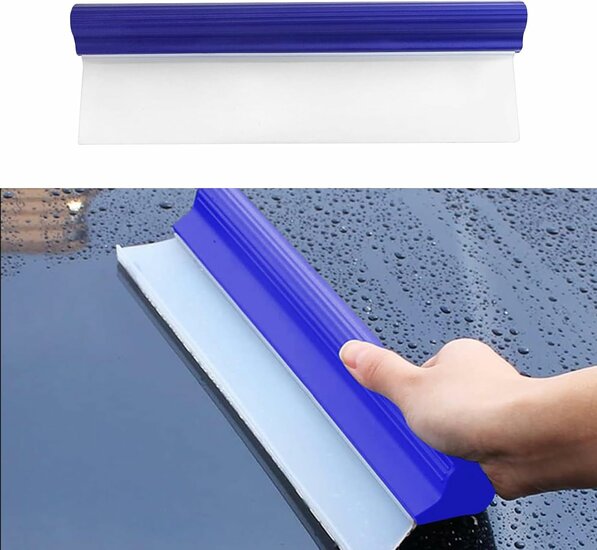 auto zeem - raam trekker - droog trekken - flex blade - raamwisser - squeegee - kmr