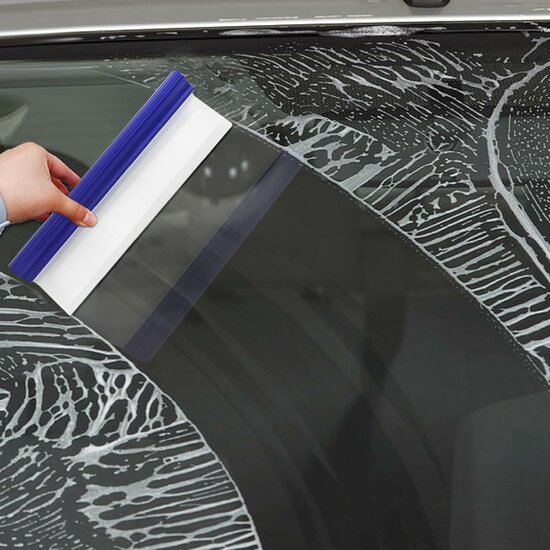 auto zeem - raam trekker - droog trekken - flex blade - raamwisser - squeegee - kmr