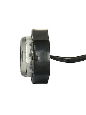 led zijmarkeringslamp universeel wit 6x led - contourlamp - zijlamp - breedtelamp