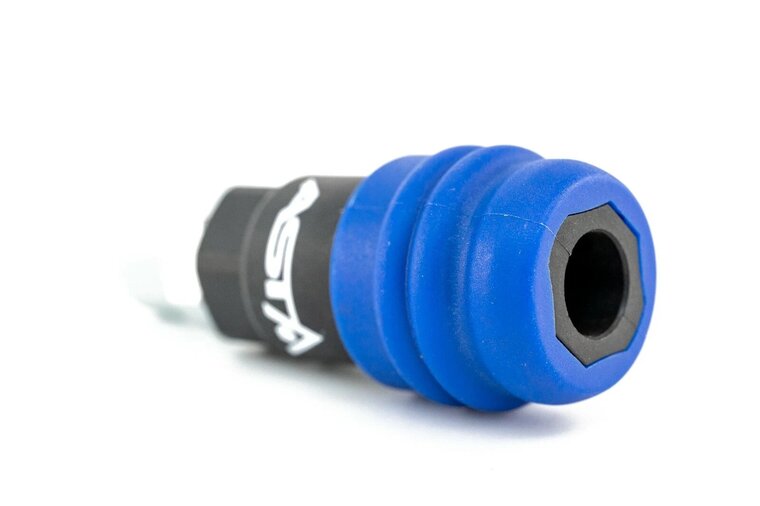 euroline veiligheidssnelkoppeling - 3/8 duims - uitwendig draad - mannelijk - asta