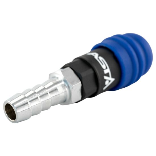 euroline veiligheidssnelkoppeling met slangtule - 14mm - snelkoppeling - asta