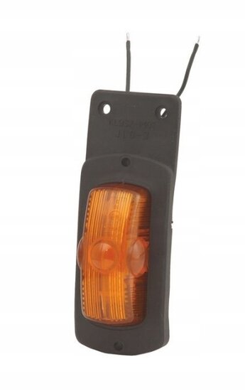 zijmarkeringslamp universeel oranje 12/24 volt - contourlamp - zijlamp - breedtelamp