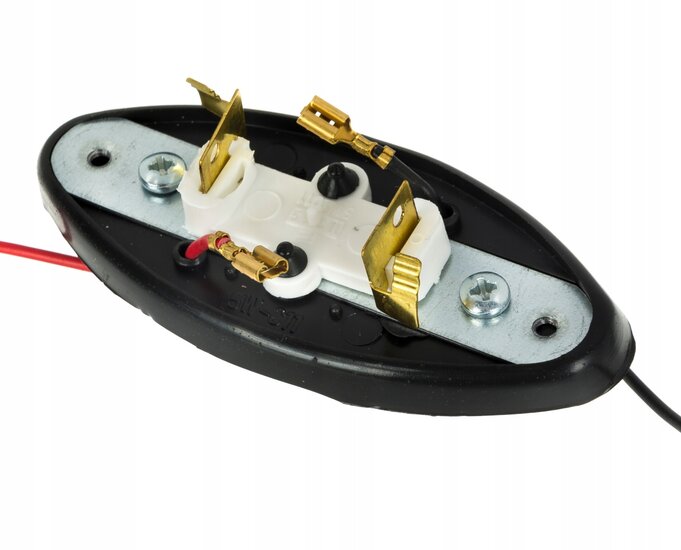 zijmarkeringslamp universeel oranje 12/24 volt - contourlamp - zij lamp - breedtelamp