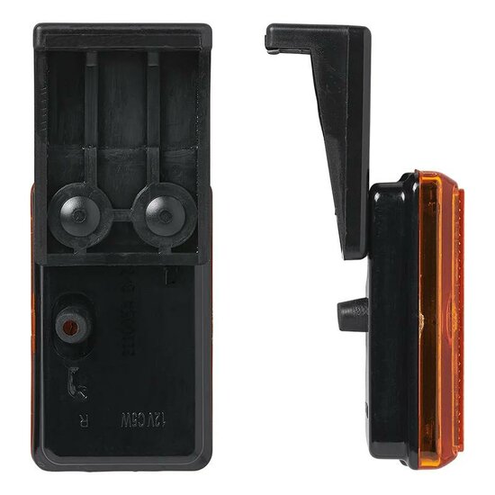 zijmarkeringslamp universeel oranje 12/24 volt - contourlamp - zijlicht - breedtelamp