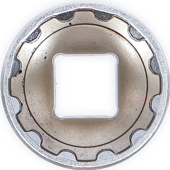 twaalfkant spline dop - 24 mm - 1/2 duims aansluiting - meertanddop - veeltanddop - dop - seneca