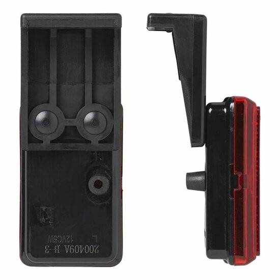 zijmarkeringslamp universeel rood 12/24 volt - contourlamp - breedtelamp - zij lamp