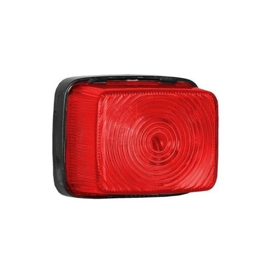 zijmarkeringslamp universeel rood 12/24 volt - zijlamp - contourlamp - breedtelamp