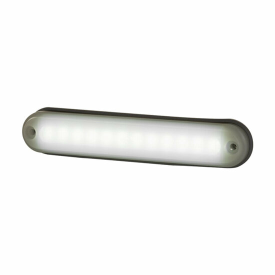 led interieurlamp ovaal 12/24 volt - werklamp - binnenlamp - interieur verlichting