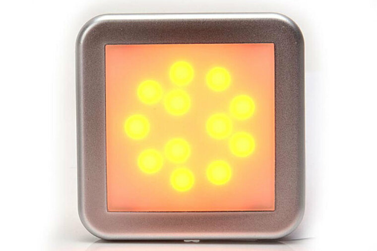 led zijmarkeringslamp universeel oranje 12/24 volt - contourlamp - zij lamp - breedtelamp