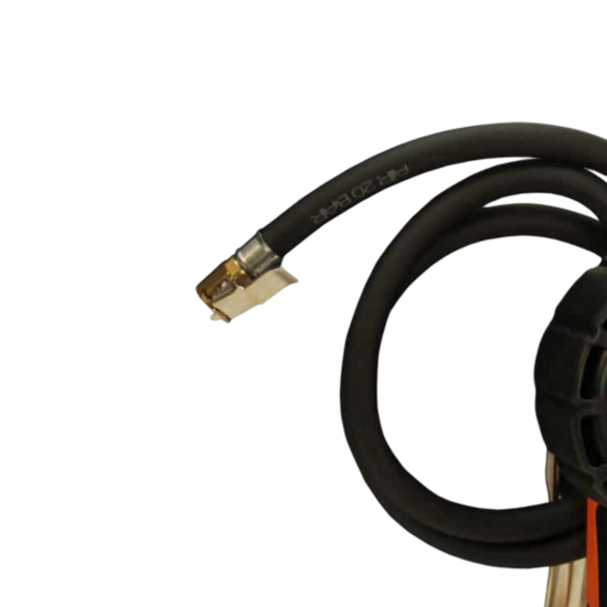 professionele bandenpomp - bandenspanningsmeter - 12 bar - 1 meter lange vulslang - banden pomp