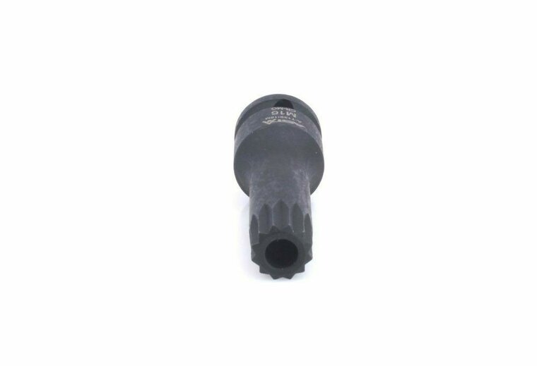 m16 twaalfkant spline dop uitwendig - 78 mm - 1/2 duims aansluiting - veeltanddop - spline bit - asta