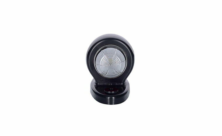 led zijmarkeringslamp universeel wit 12/24 volt - contourlamp - zijlamp - breedtelamp