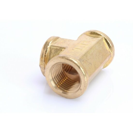 luchtkoppeling 3/8 duims - t-knelkoppeling - t-stuk koppeling - perslucht koppeling - asta