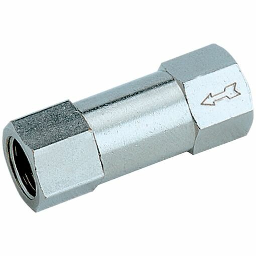 pneumatische terugslagklep 1/4&quot; binnendraad - eenrichtingsventiel - luchtterugslagklep - luchtkoppeling - asta