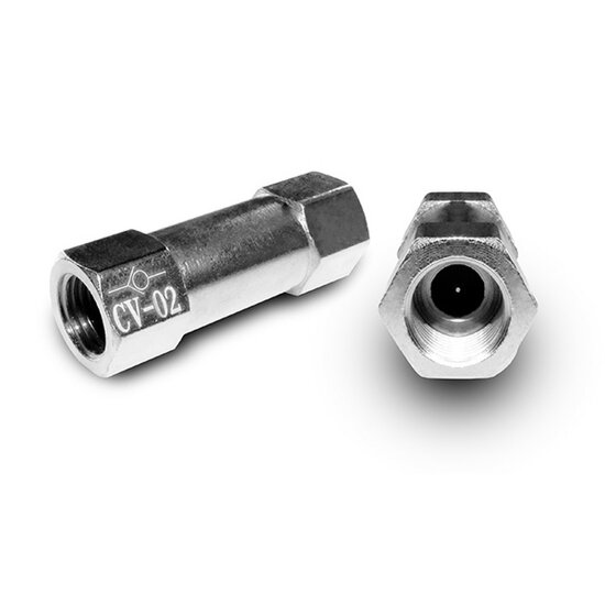 pneumatische terugslagklep 1/4&quot; binnendraad - eenrichtingsventiel - luchtterugslagklep - luchtkoppeling - asta