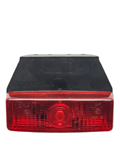 markeringslamp rood met houder - zijmarkeringslamp - positielamp 12 volt - contourlamp - horpol