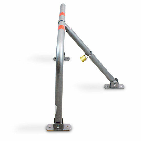 parkeerstop klapbaar - parkeerbeugel met slot - parkeer stop beugel - parkeerblokkade