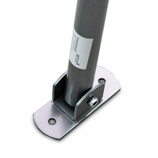 parkeerstop klapbaar - parkeerbeugel met slot - parkeer stop beugel - parkeerblokkade