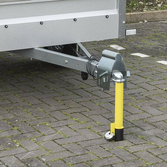 aanhanger parkeerpaal 50mm kogel  - steunpaal - stationair slot - disselslot paal