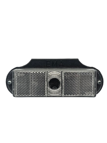 zijmarkeringslamp wit - markeringslamp met houder - positielamp 12 volt - contourlamp - horpol