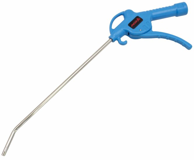 blaaspistool 508 mm - luchtspuit kunststof - 1/4 duims aansluiting - asta