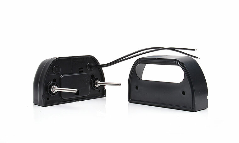 led kentekenverlichting wit 12/24 volt - kentekenlamp - numberplate lamp - kenteken verlichting - was