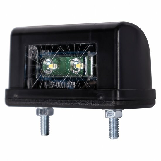 led kentekenverlichting wit 12/24 volt - kentekenlamp - kenteken verlichting - was