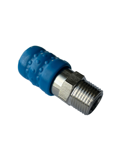 universele snelkoppeling - 3/8 duims - uitwendig draad - mannelijk - blubird