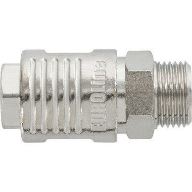 euroline snelkoppeling - 1/2 duims - uitwendig draad - mannelijk - snel koppeling