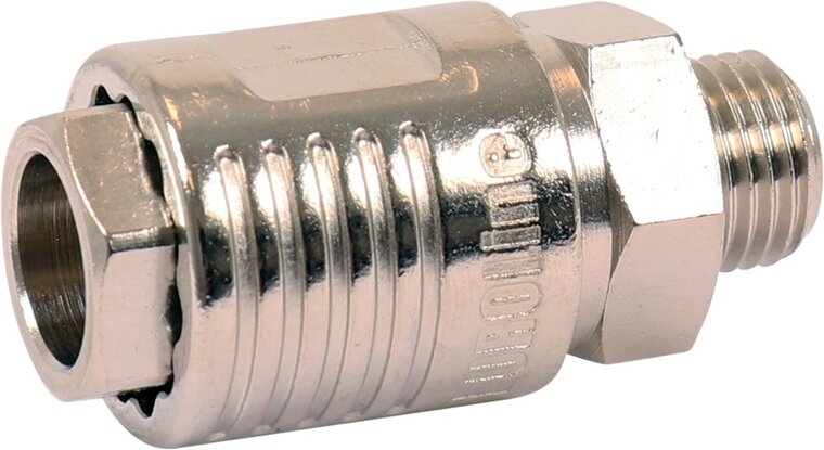 euroline snelkoppeling - 1/4 duims - uitwendig draad - mannelijk - snel koppeling
