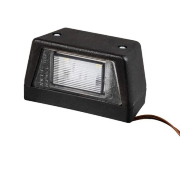 led kentekenverlichting wit 12/24 volt - kentekenlamp - kenteken verlichting