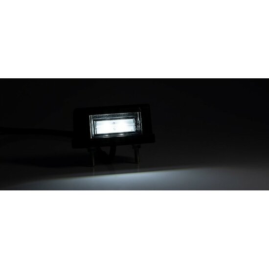 led kentekenverlichting wit 12/24 volt - kentekenlamp - kenteken verlichting - fristom