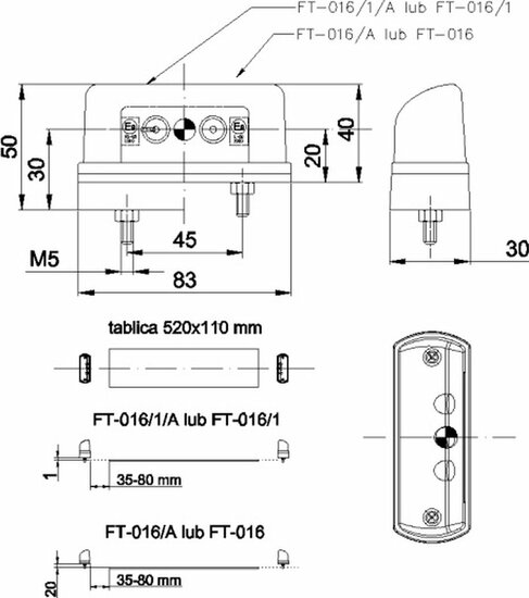led kentekenverlichting wit 12/24 volt - kentekenlamp - kenteken verlichting - fristom