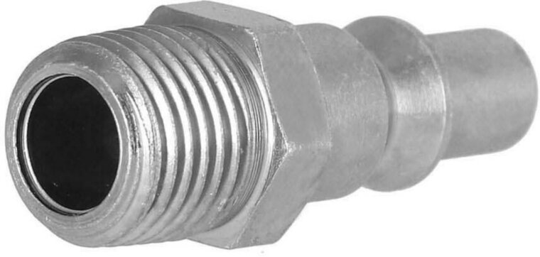 orion insteeknippel groot - 3/8 duims - uitwendig draad - luchtkoppeling - mannelijk