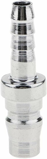 orion insteeknippel groot - met slangtule - 8mm - steker - insteek nippel