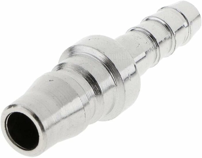 orion insteeknippel groot - met slangtule - 8mm - steker - insteek nippel