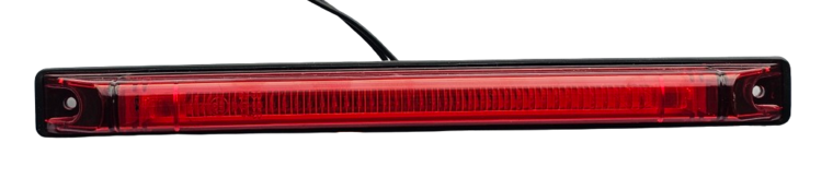 led zijmarkeringslamp universeel rood 12/24 volt - contourlamp - zijlamp - breedtelamp