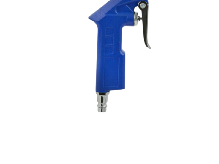 blaaspistool 170x125 mm - lang mondstuk - luchtspuit - afblaas pistool - spuitpistool - geko