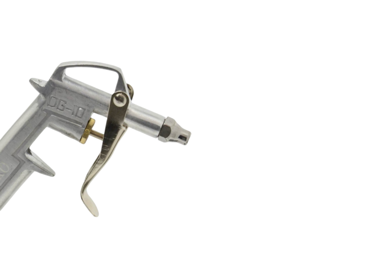 blaaspistool 135x90 mm - kort mondstuk - luchtspuit dg-10 - spuitpistool - geko