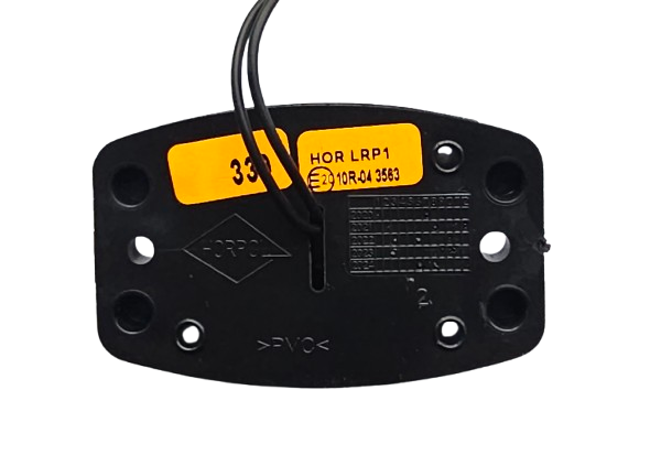 led zijmarkeringslamp universeel rood 3x led - contourlamp - led zijlamp - led breedtelamp - horpol