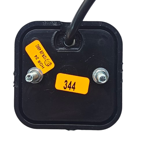 led zijmarkeringslamp universeel rood 4x led - contourlamp - zijlamp - led breedtelamp