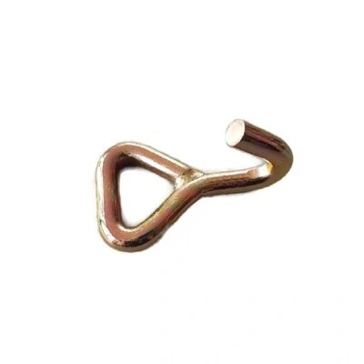 geprofileerde vinger haak - 25 kn - 5 ton - sjorhaak - spanband haak - haak