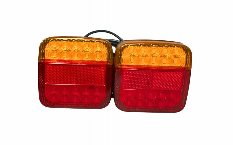 led verlichting set magnetisch - 7 polig - 7,5m + 2,5m - 26x led per lamp - led verlichting - verlichting set - led achterlicht