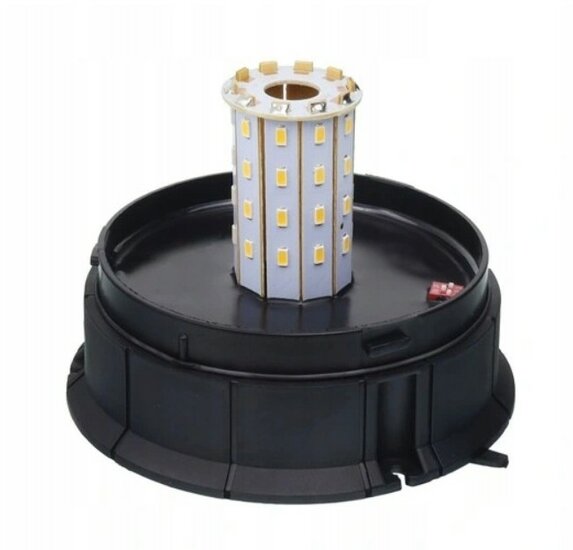 led waarschuwingslamp 12/24 volt kabel met sigarettenstekker 40x led - zwaailamp - waarschuwingslamp