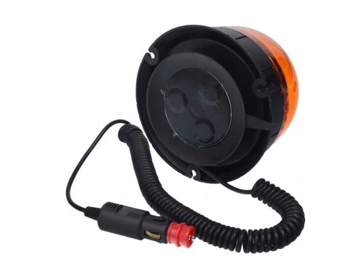 led waarschuwingslamp 12/24 volt kabel met sigarettenstekker 40x led - zwaailamp - waarschuwingslamp
