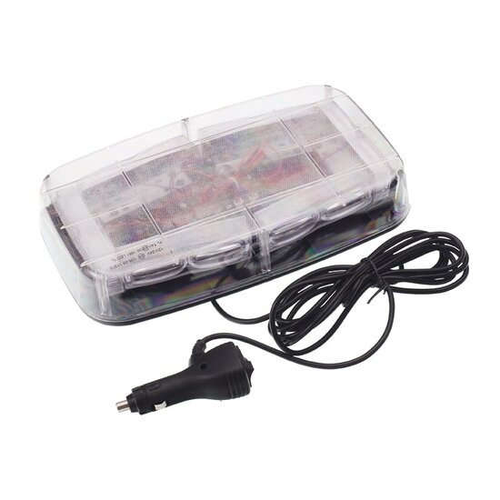 waarschuwingslamp 12-24v - 48 led - waarschuwingsbalk - zwaailamp - noodlichtbalk