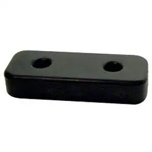 stootkussen 195x70 mm - 2 gaten - stootrubber - stootblok - bumperkussen - bufferblok