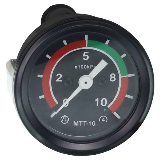 luchtdrukindicator mtz 0-10 - luchtdrukmeter - manometer - drukmeter - bandendrukmeter