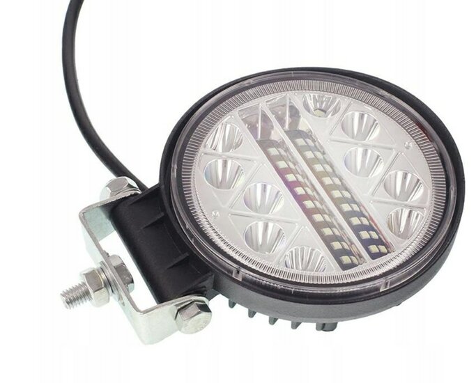 led werklamp rond 34x led 9-36v - werklamp - werklicht - bouwlamp - ledlamp