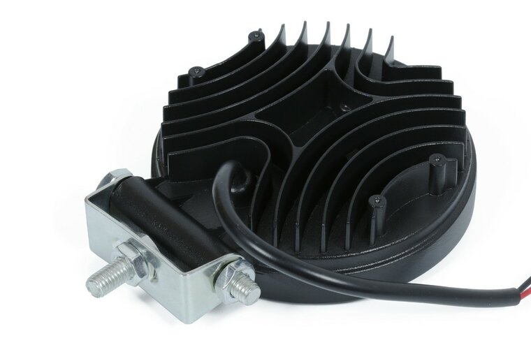 led werklamp rond 27x led 10-30v - werklamp - werklicht - bouwlamp - ledlamp